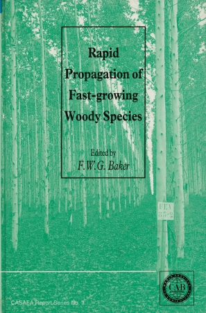 Rapid propagation of fast-growing woody species